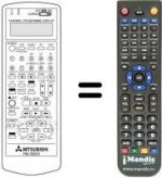 Telecomando equivalente RM 36203