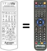 Telecomando equivalente RM 52-36208