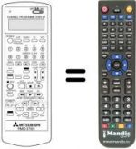 Telecomando equivalente RM 82-37901