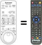 Telecomando equivalente RM M34-42401