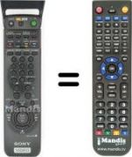 Telecomando equivalente Sony SLV-SF 90