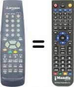 Telecomando equivalente RM 05407