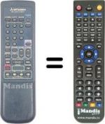 Telecomando equivalente RM 63121-63807