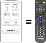 Telecomando equivalente RRMCG 0084 GESA