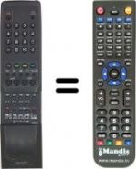 Telecomando equivalente RRMCG 1023 BMSA