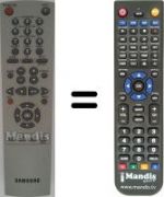 Telecomando equivalente Samsung SV-245 X