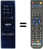 Telecomando equivalente SCR 04