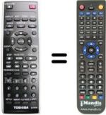 Telecomando equivalente SE-R0168