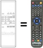 Telecomando equivalente SP 699001