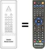 Telecomando equivalente SS 9000 ASTRA