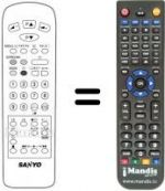 Telecomando equivalente 1AV0U10B09701