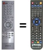 Telecomando equivalente Samsung TF 33C3D