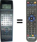 Telecomando equivalente Sanyo VHR-D5900 I