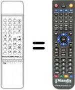Telecomando equivalente T 30