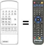 Telecomando equivalente Mivar 22 C 7L MONO