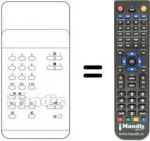 Telecomando equivalente TC 100