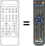 Telecomando equivalente TC 105