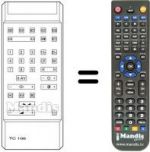 Telecomando equivalente TC 106