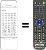 Telecomando equivalente TC 118