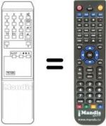 Telecomando equivalente TC 125