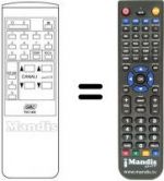 Telecomando equivalente Gbc TVC 1432