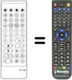 Telecomando equivalente TC 153