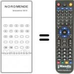 Telecomando equivalente TC 2212