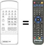 Telecomando equivalente TC 3