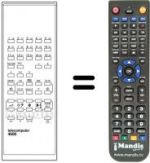 Telecomando equivalente Sinudyne FAUNO 1601