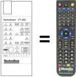 Telecomando equivalente TECHNITUNER VT 300