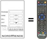 Telecomando equivalente TELECOMFORT 5000