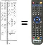 Telecomando equivalente TL 400