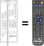 Telecomando equivalente TLC 331