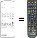 Telecomando equivalente TT 18