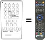 Telecomando equivalente TT 30