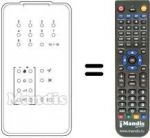Telecomando equivalente Magnadyne TVC 20 PR IR