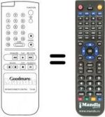 Telecomando equivalente TX 1100
