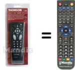 Telecomando equivalente Thomson S 2014 G