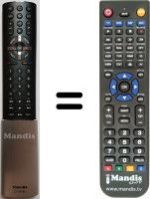 Telecomando equivalente Toshiba 46 UL 875