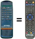 Telecomando equivalente UFD 93