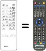 Telecomando equivalente RM 635