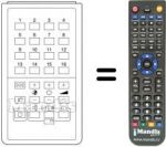 Telecomando equivalente FB 5026
