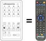 Telecomando equivalente US 12 PROG