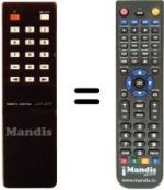 Telecomando equivalente UST 7007
