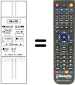 Telecomando equivalente VC 152LX / VC 153NX