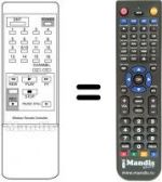 Telecomando equivalente VCR 55