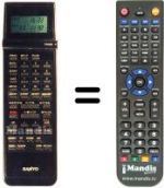 Telecomando equivalente Sanyo VHR-D4800 I