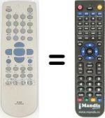 Telecomando equivalente VRF 2 PA