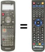 Telecomando equivalente Daewoo DVR G 892 HIFI