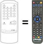 Telecomando equivalente VS A00E